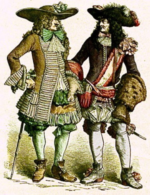 Adliger und Offizier im frühen 18. Jahrhundert