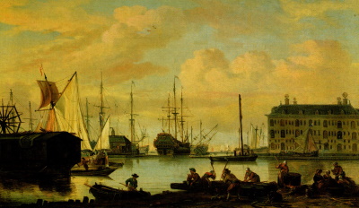 Hafen von Amsterdam
