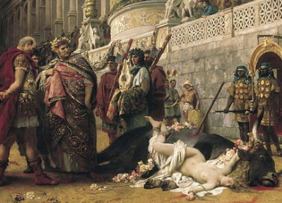 Nero im Circus Maximus