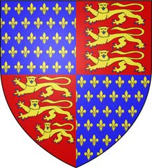 Englisches Wappen ab 1340