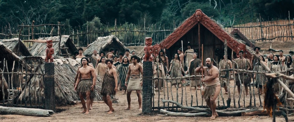Dorf der Maoris