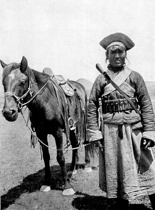 Krieger in der Mongolei