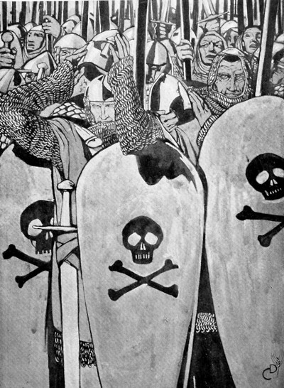 die Kompanie des Todes. Romantische Darstellung