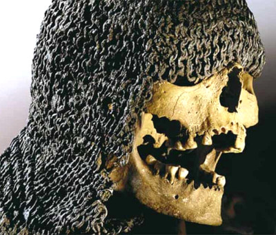 Schädel aus gotländer Massengrab