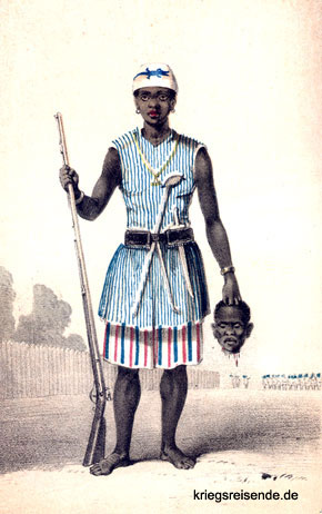 Amazone aus Dahomey