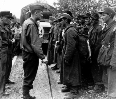 gefangene französische SS-Männer