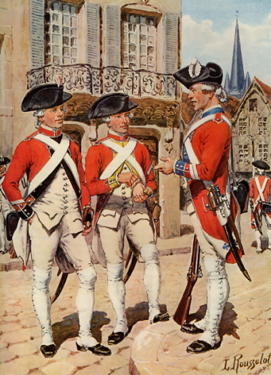 Schweizer in Frankreich um 1788