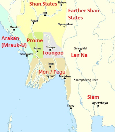 Burma um 1530